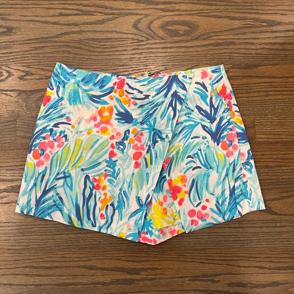 Lilly Pulitzer Marii Skort - Serene Blue Tippy Top - 2 - Picture 1 of 1